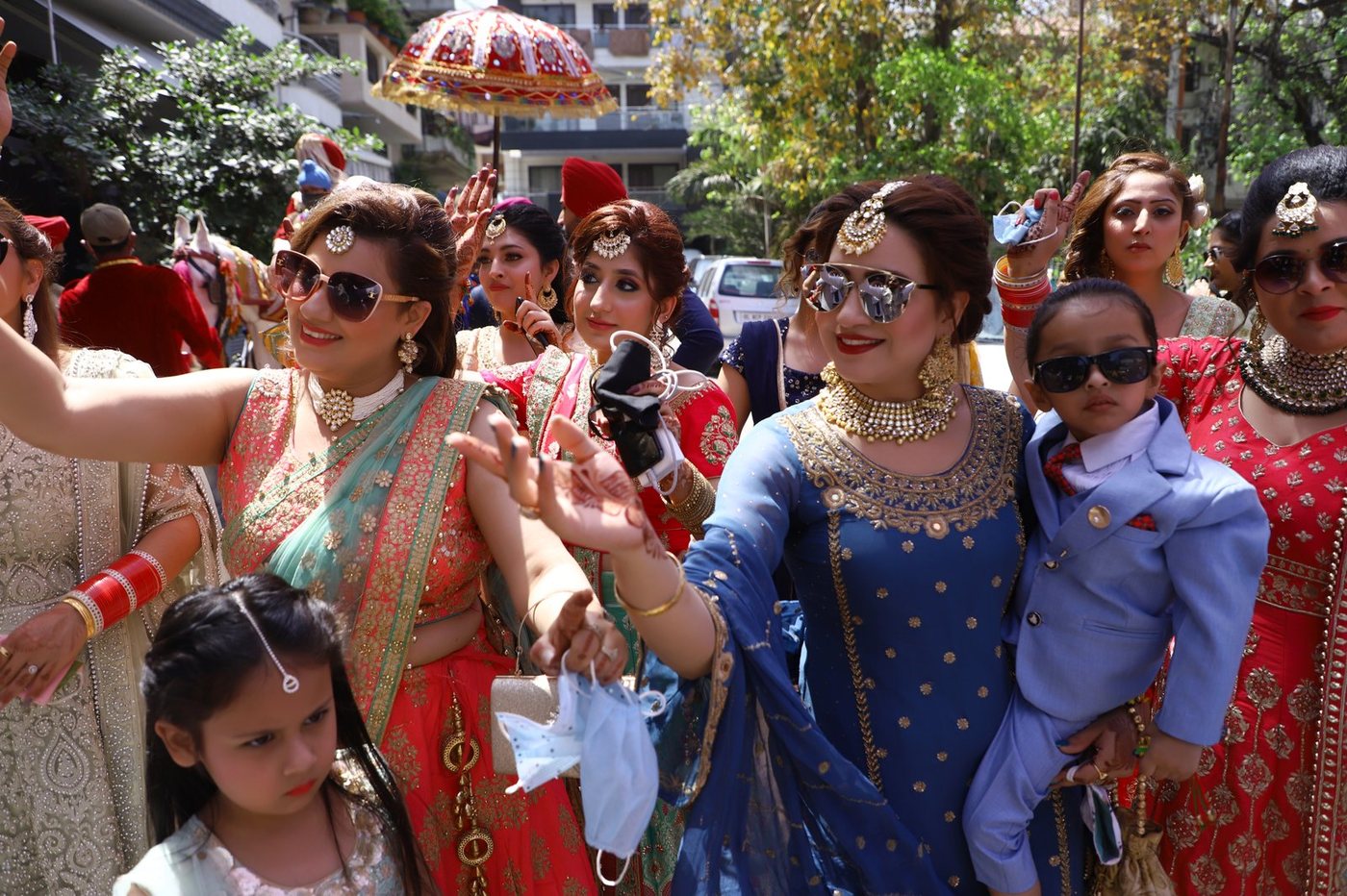 Grand Baaraat & Royal Family Procession by Wedding Shedding